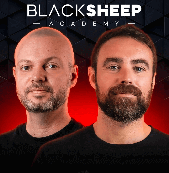 fundadores de Black Sheep Academy Iván Gooser y César Barriga