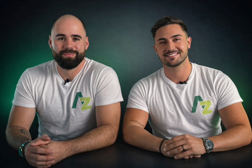 Gaizka Pérez y Víctor Cots creadores del curso AMZN Elite Amazon FBA