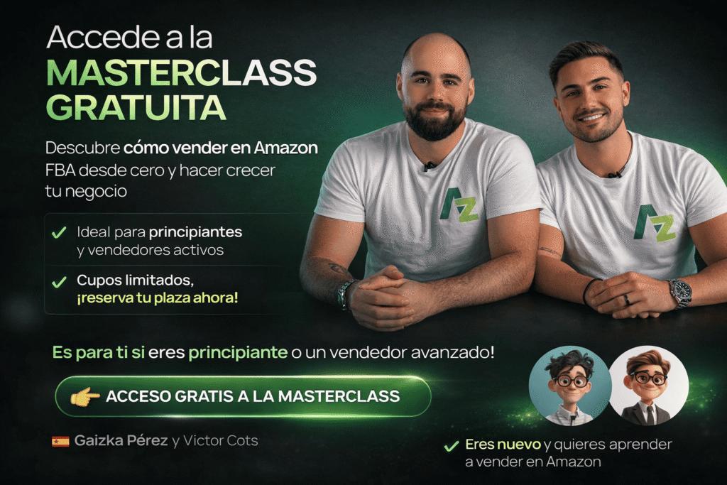 masterclass gratuita AMZN Elite para aprender a vender en Amazon FBA