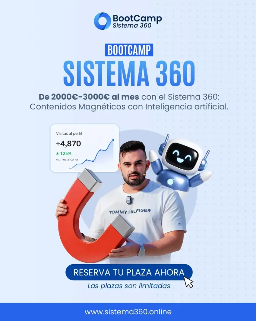 Fabio Serna explicando el sistema de contenidos magnéticos de Sistema 360