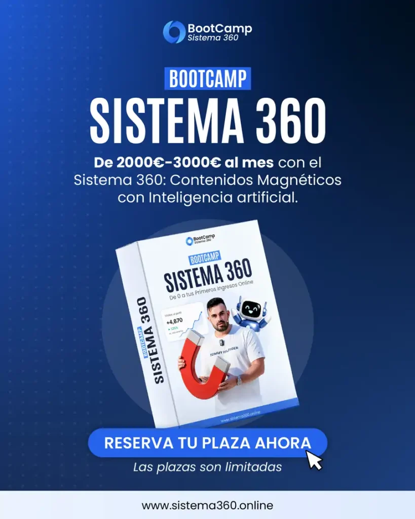 Sistema 360 y Partner 360 con modelo de afiliación y contenidos magnéticos