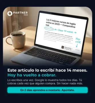 Sistema 360 blog de reseñas generando ingresos en Google ejemplo real